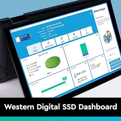 Western Digital WD Blue SA510 SATA SSD M.2 2280 1TB Internal Solid State Drive