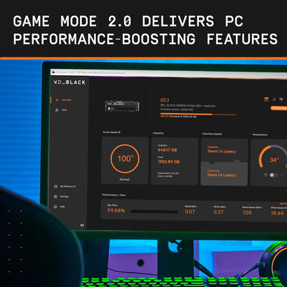 Western Digital WD Black SN850X 4TB M.2 NVMe Internal Gaming Solid State Drive with Heatsink