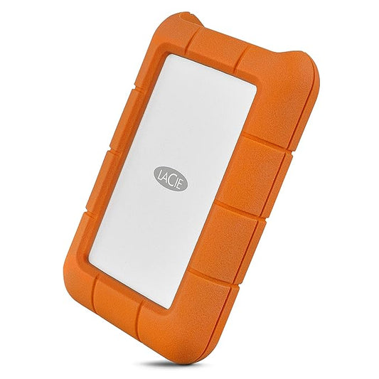 [RePacked] LaCie Rugged Thunderbolt USB-C 4TB External Hard Drive Portable HDD