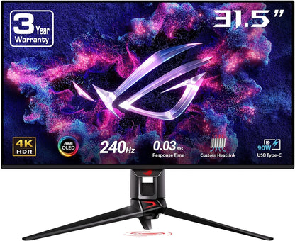 ASUS ROG STRIX XG32VC 31.5-इंच WQHD कर्व्ड गेमिंग मॉनिटर 1ms रिस्पांस टाइम और 170Hz रिफ्रेश रेट के साथ