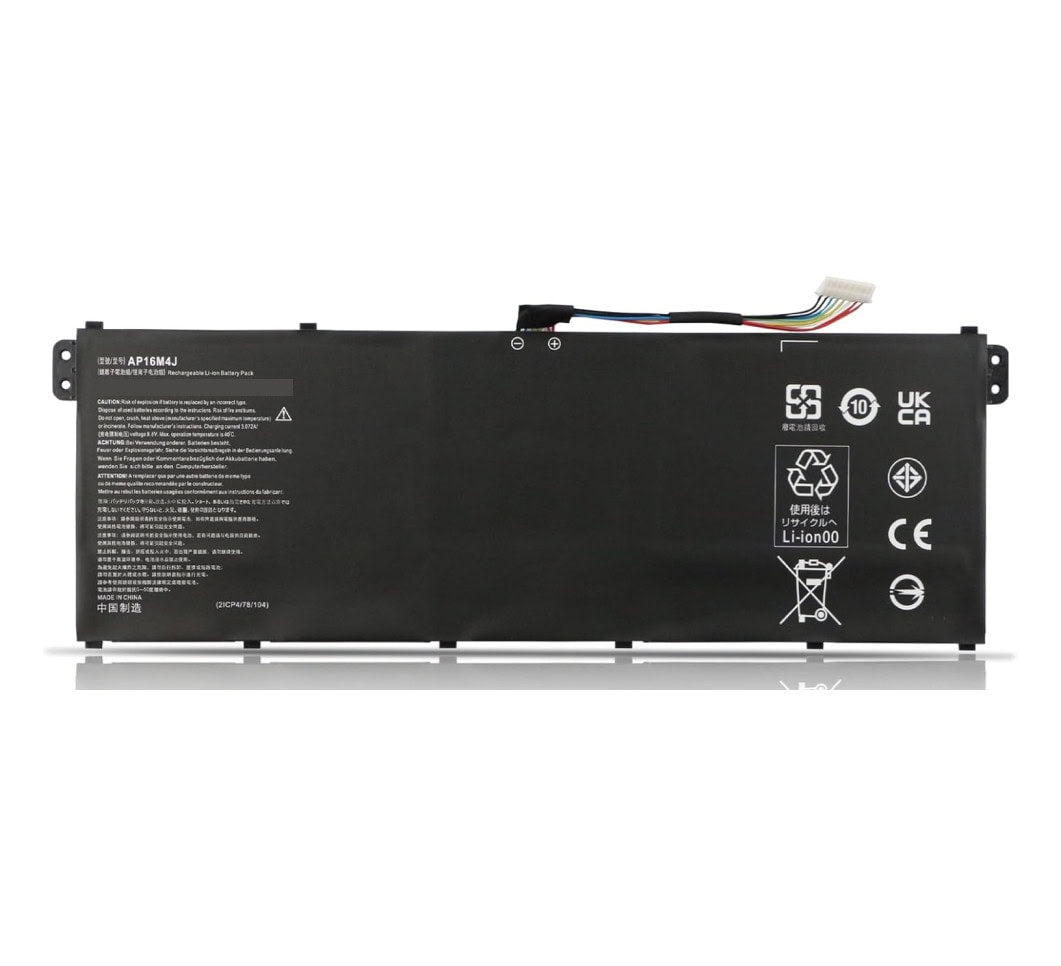 Acer AP16M5J Original OEM 37Wh 4810mAh 7.7V 2 Cell Laptop Battery for Select Acer Laptops