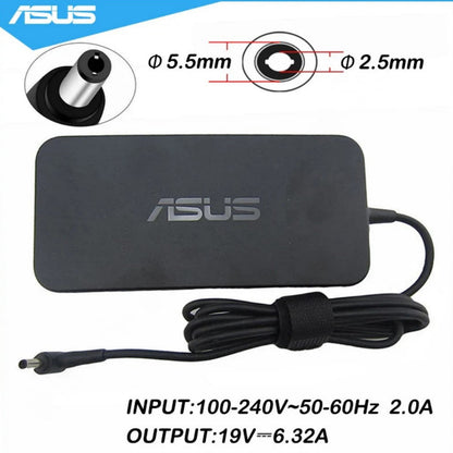 ASUS Original OEM 120W 5.5mm x 2.5mm 19V DC Laptop Charger Adapter