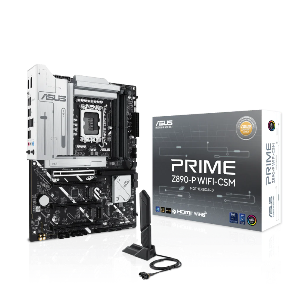 Asus Prime Z890-P Wi-Fi CSM DDR5 LGA1851 ATX Motherboard