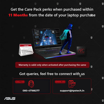 ASUS Premium Care 1 Year Accidental Damage Protection ADP for ASUS ROG Flow Laptops - NOT A LAPTOP