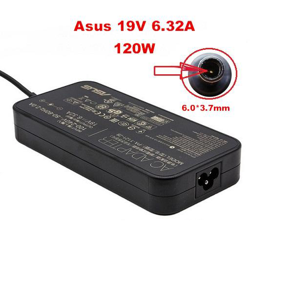 ASUS Original OEM 120W 6.0mm x 3.7mm 19V DC Laptop Charger Adapter