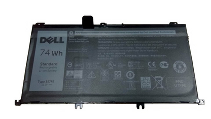 Dell 357F9 Original OEM 74WHr 6333mAh 11.1V 6 Cell Laptop Battery for Select Dell Laptops