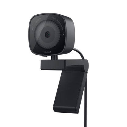 Dell WB3023 1440p 2K QHD Auto Focus Wired USB 2.0 Webcam with Built-In Microphone - Black