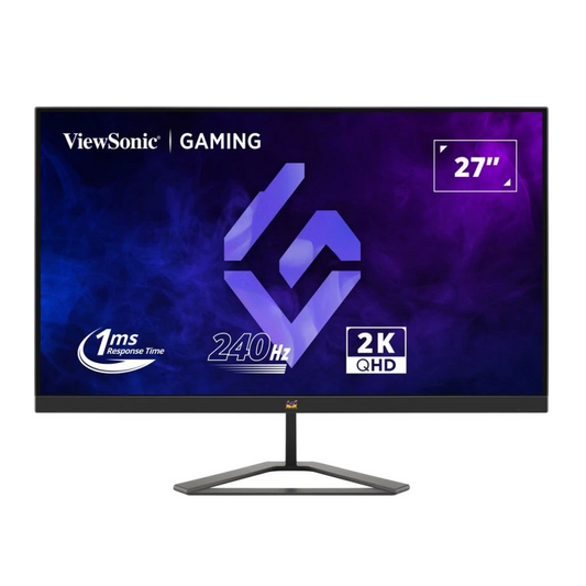 ViewSonic VX2758A-2K-PRO-3 27" 240Hz 1440p 2K QHD HDR10 IPS Panel Gaming Monitor