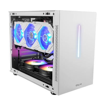 Galax Revolution REV-03 RGB Mini-Tower Cabinet - White