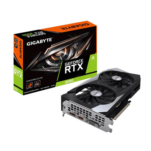 GIGABYTE GeForce RTX 3050 WINDFORCE OC V2 1792MHz 8GB GDDR6 128-bit Graphics Card