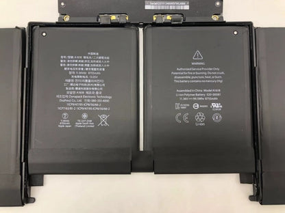 Apple A1618 Original OEM 99.5Whr 8755mAh 11.36V 6 Cell Laptop Battery for Select Apple Laptops