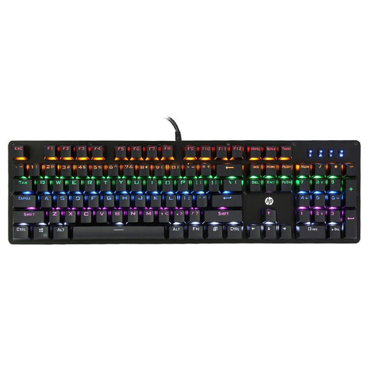 HP K100 Mechanical Wired USB Gaming RGB Keyboard with Height Adjustment From TPS Technologies