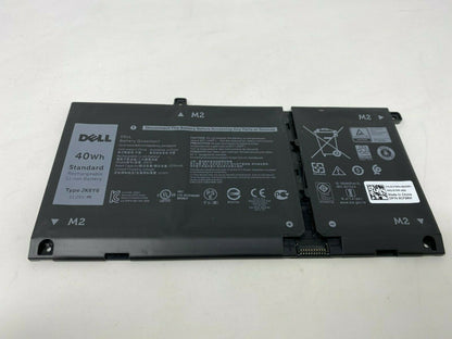 Dell JK6Y6 Original OEM 40WHr 3378mAh 11.25V 3 Cell Laptop Battery for Select Dell Laptops