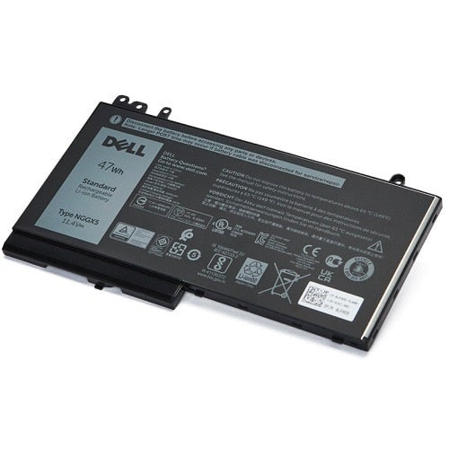 Dell NGGX5 Original OEM 47WHr 4000mAh 11.4V 3 Cell Laptop Battery for Select Dell Laptops