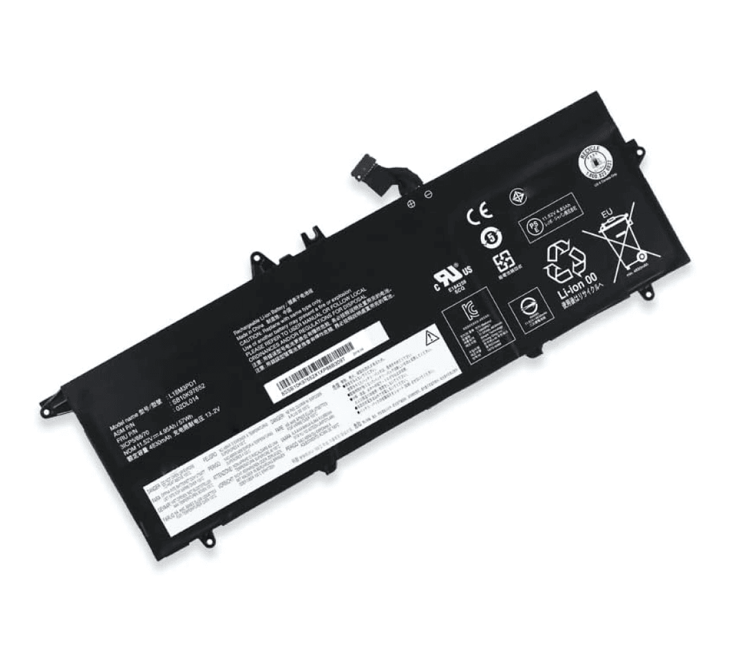 Lenovo L18C3PD2 Original OEM 57Whr 4950mAh 11.55V 3 Cell Laptop Battery for Select Lenovo Laptops