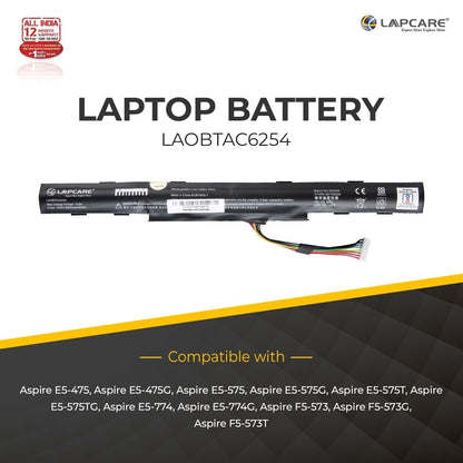 Acer Aspire F5-573 Series Compatible Laptop Battery 2200mAh 14.6V 4 Cell