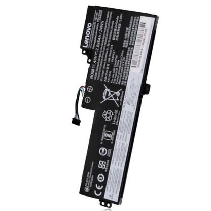 Lenovo 01AV420 Original OEM 24Whr 2040mAh 11.46V 3 Cell Laptop Battery for Select Lenovo Laptops