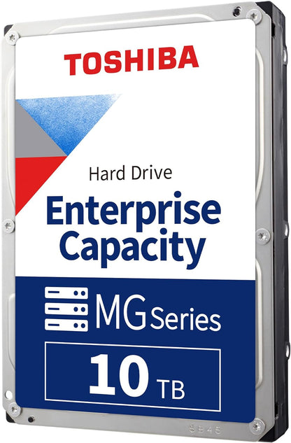 Toshiba 10TB MG09ACA10TE 512e Helium-sealed 3.5 Inch SATA 3.3 Enterprise Hard Disk