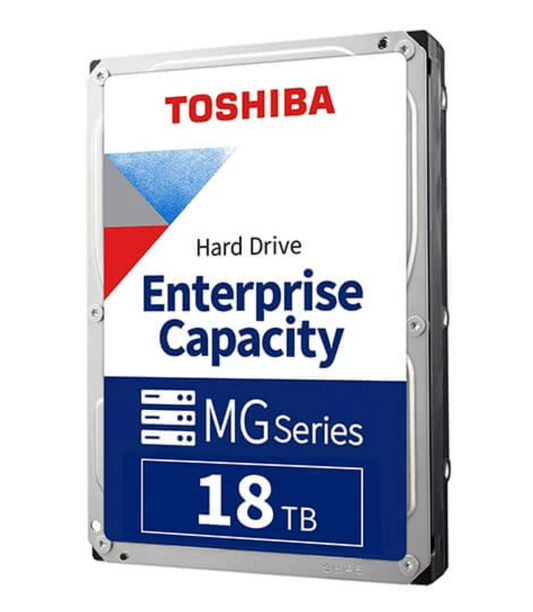 Toshiba 14TB एंटरप्राइज क्षमता 3.5 इंच SATA इंटरनल हार्ड ड्राइव 7200 rpm के साथ