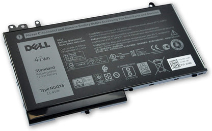 Dell NGGX5 Original OEM 47WHr 4000mAh 11.4V 3 Cell Laptop Battery for Select Dell Laptops