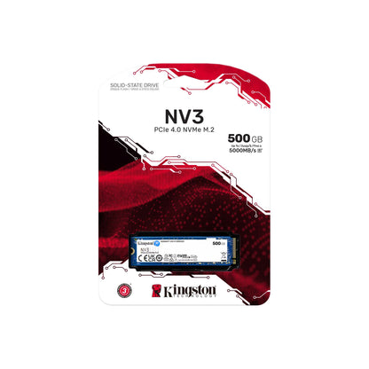 किंग्स्टन NV2 500GB M.2 NVMe PCIe 4.0 आंतरिक SSD