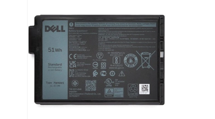 Dell Original Laptop Battery Latitude 14 5420 5424 7424 51WHr 3 Cell