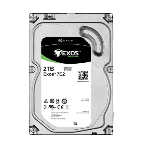 Seagate Exos 7E10 2TB Enterprise 3.5 Inch SATA 6Gb/s Desktop Internal Hard Disk Drive