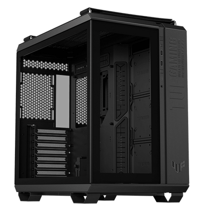 ASUS TUF Gaming GT502 Gaming Case ATX Mid Tower (Dual Chamber Design, Tool-Free Side Panels, USB 3.2 Gen 2 Type-C Front Panel, 4 ARGB Case Fans)