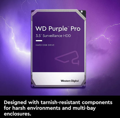 Western Digital Purple Pro Smart Video 3.5" SATA 7200RPM Surveillance Hard Drive