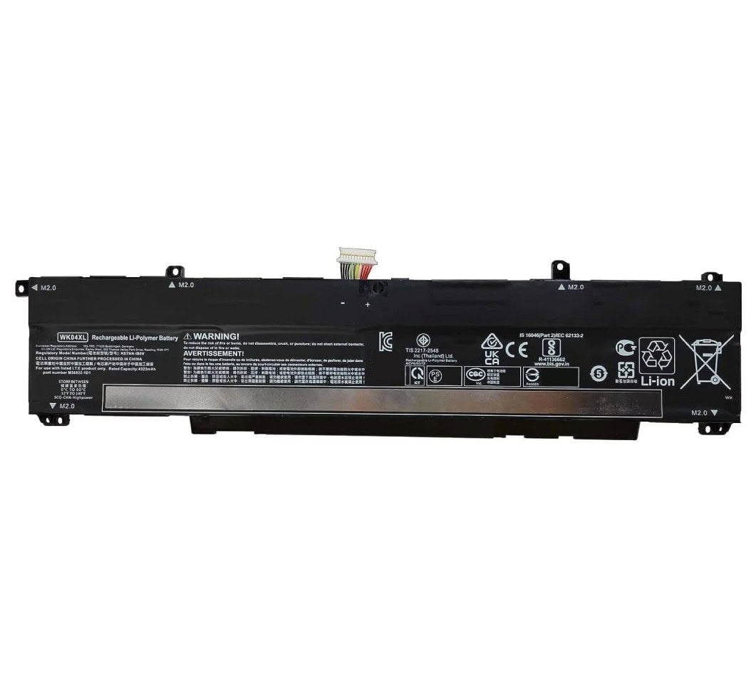 HP WK04XL Original OEM 70.07Whr 4323mAh 15.4V 4 Cell Laptop Battery for Select HP Laptops