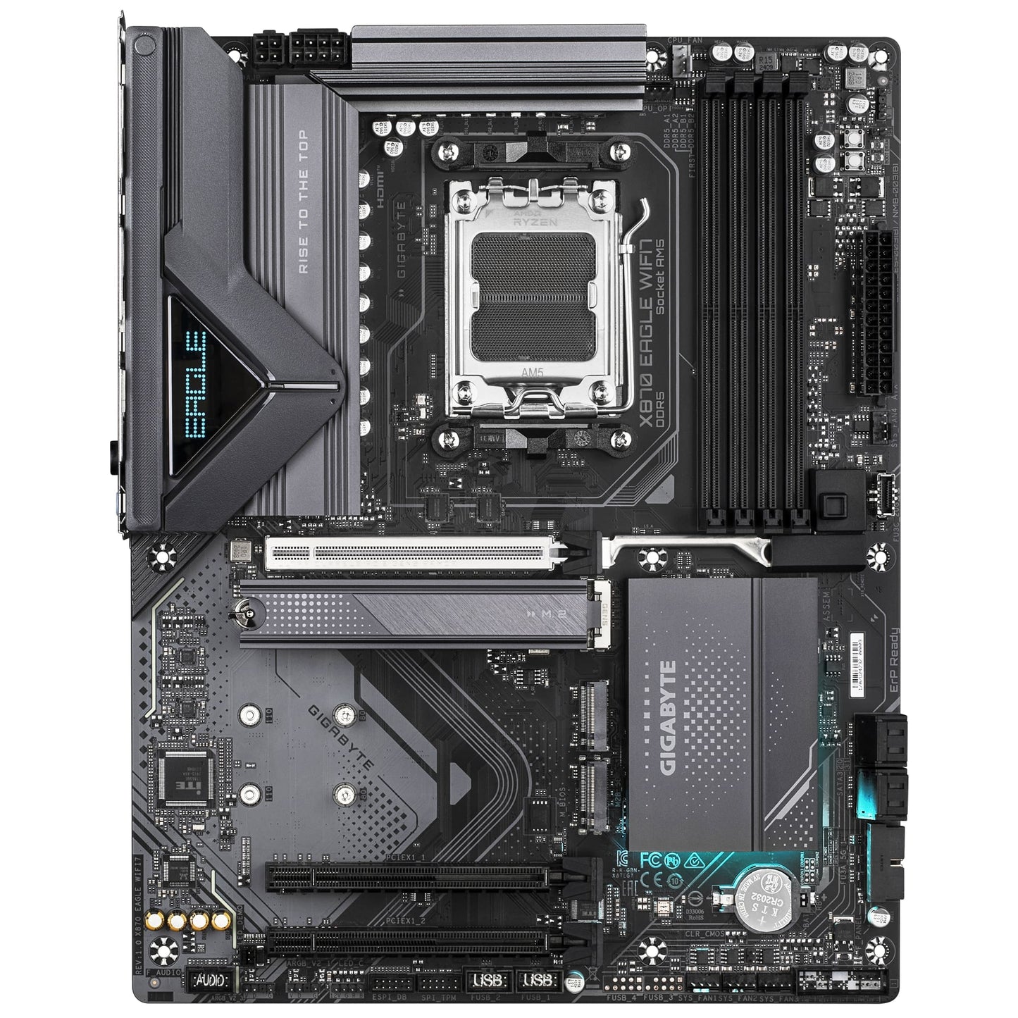 GIGABYTE X870 Eagle DDR5 WIFI7 AMD AM5 Socket ATX Motherboard