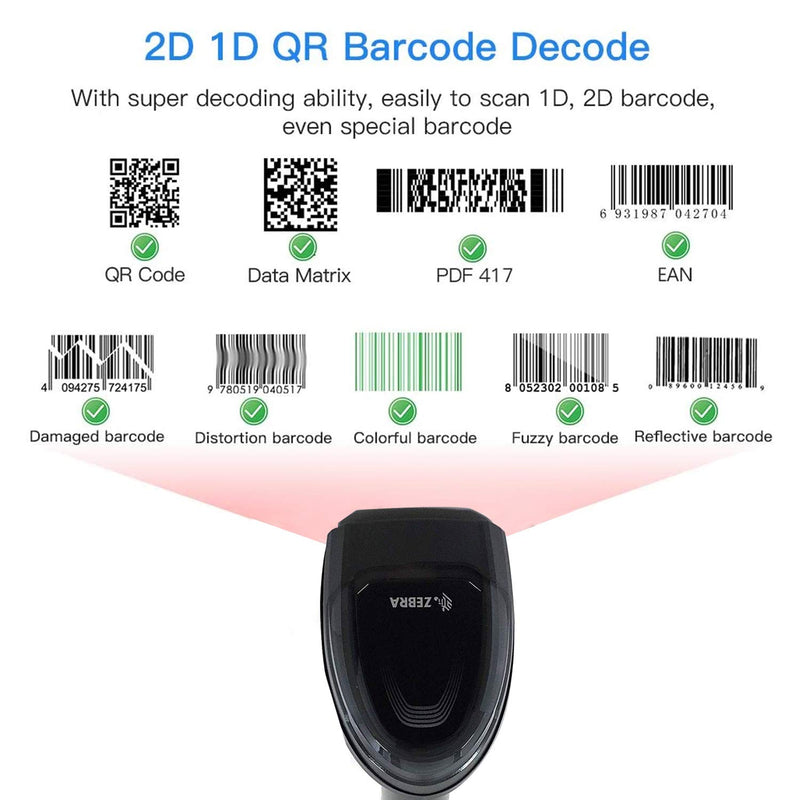 春の新作 Zebra DS8178 Wireless Bluetooth 2D 1D Barcode Scanner, Includes Cradle  and USB Cord