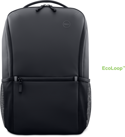 Dell CP3724 EcoLoop Essential 14-16" Water Resistant Reflective Laptop Backpack - Black