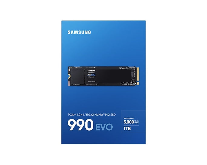 Samsung 990 EVO 1TB M.2 NVMe PCIe 4.0 Internal SSD