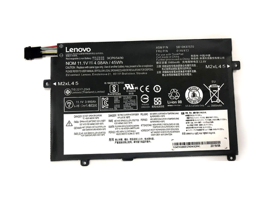 Lenovo 01AV412 Original OEM 45Whr 4110mAh 11.1V 3 Cell Laptop Battery for Select Lenovo Laptops