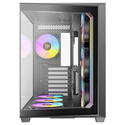 ANTEC CONSTELLATION SERIES C5 ARGB Tempered Glass Side Panel ATX Mid Tower Gaming Cabinet - Black