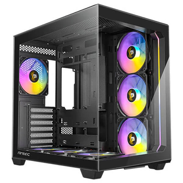 ANTEC CONSTELLATION SERIES C5 ARGB Tempered Glass Side Panel ATX Mid Tower Gaming Cabinet - Black