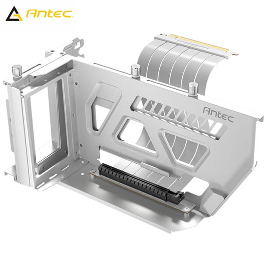 ANTEC SHIFT Verticle GPU Bracket with PCI-E 4.0 Riser Cable-White