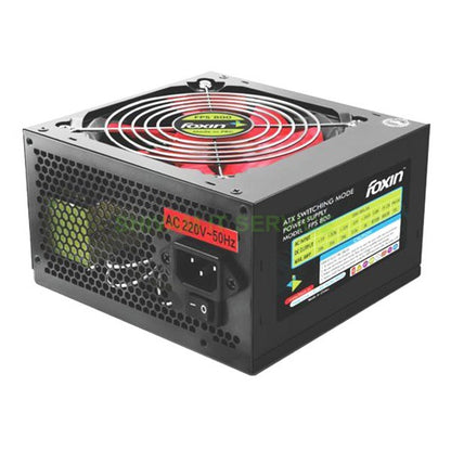 Foxin FPS 800 250 Watts PSU (Black) Multi Protection Technology SMPS with 2 Years warranty