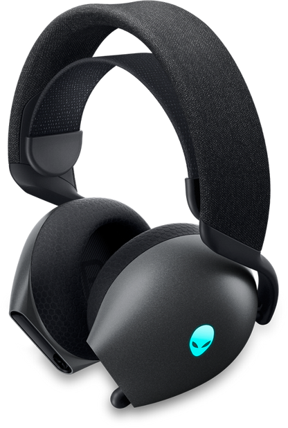 Dell Alienware AW720H RGB Dual-Mode Wireless Gaming Headset with Uni-directional Microphone - Dark Side of the Moon