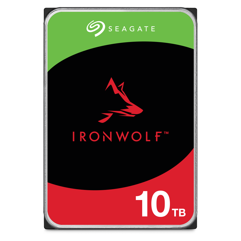 Seagate IronWolf 10TB NAS 3.5" 7200RPM SATA 6Gb/s Desktop Internal Hard Disk Drive