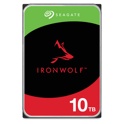 Seagate IronWolf 10TB NAS 3.5" 7200RPM SATA 6Gb/s Desktop Internal Hard Disk Drive