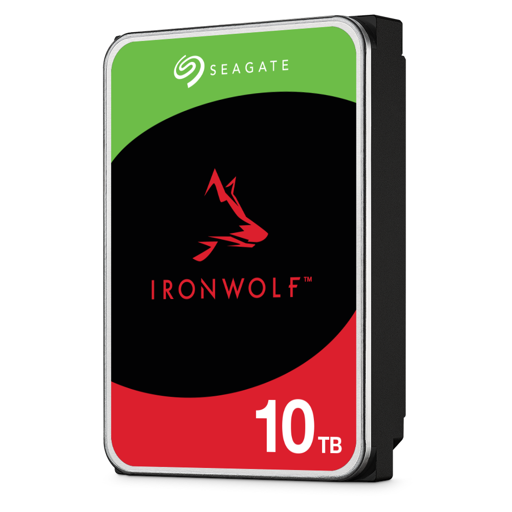 Seagate IronWolf 10TB NAS 3.5" 7200RPM SATA 6Gb/s Desktop Internal Hard Disk Drive