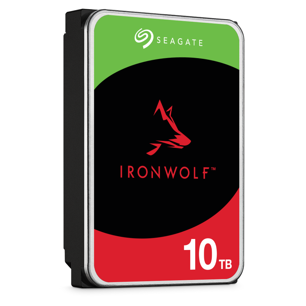 Seagate IronWolf 10TB NAS 3.5" 7200RPM SATA 6Gb/s Desktop Internal Hard Disk Drive