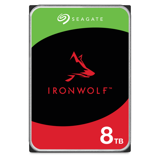 Seagate IronWolf 8TB NAS 3.5" 7200RPM SATA 6Gb/s Desktop Internal Hard Disk Drive