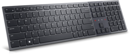 Dell KB900 Premier Collaboration 2.4GHz Wireless Bluetooth Multi Device Backlit Keyboard - Black