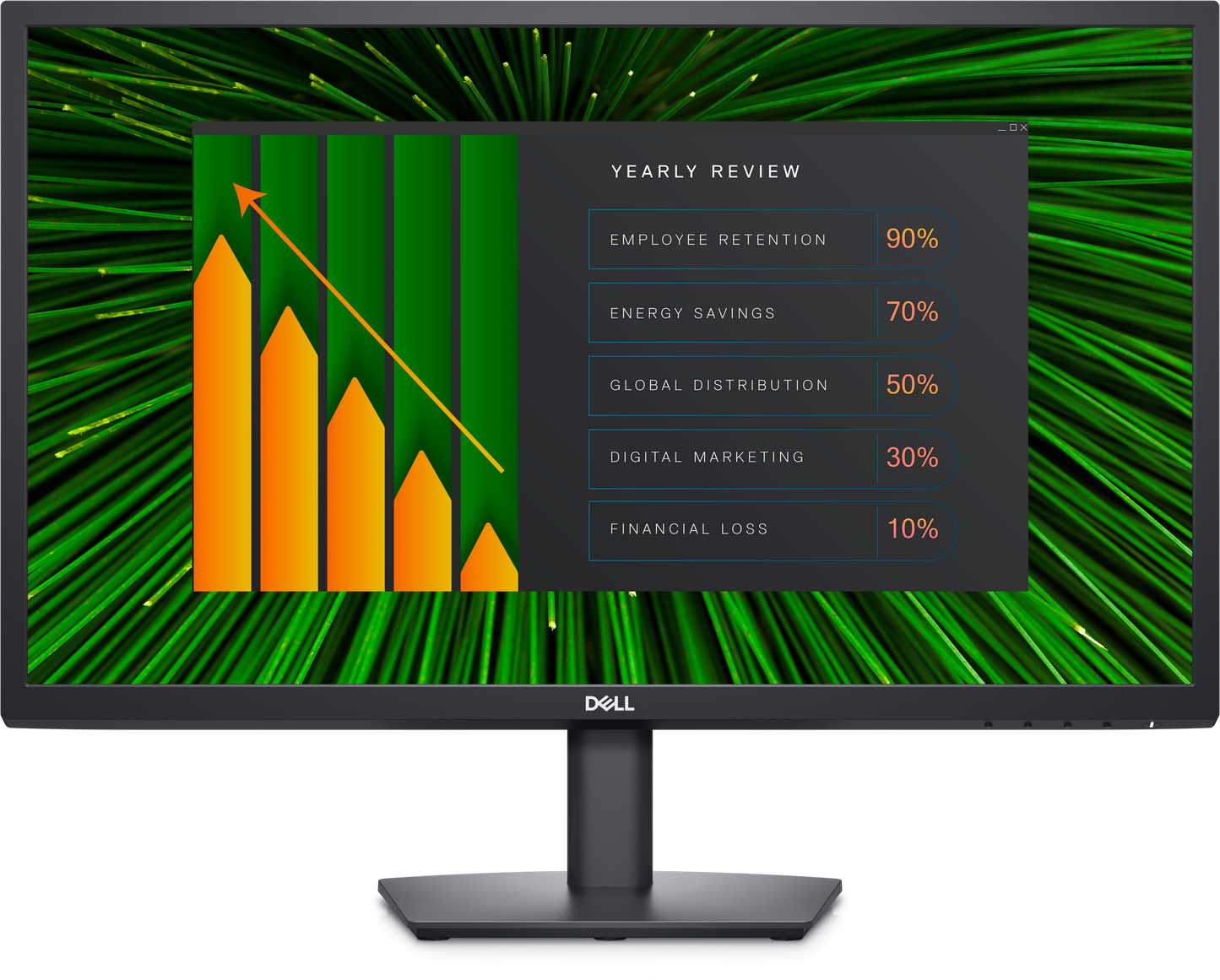 Dell 24-inch Full HD Monitor with VA Panel Anti-Glare Coating and Tilt Adjustment