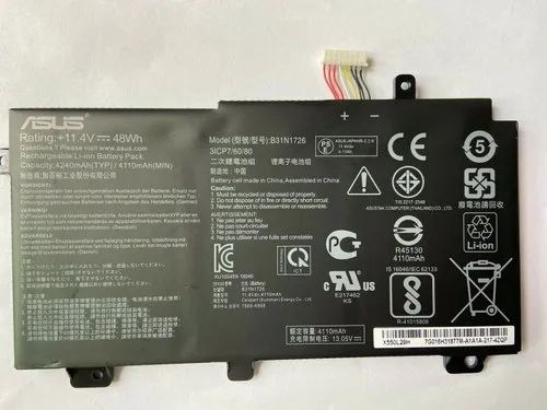 Asus B31N1726-1 Original OEM 4240mAh 3 Cell Laptop Battery - tpstech.in