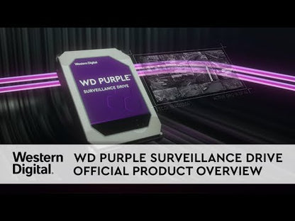 Western Digital Purple 3.5 Inch SATA Surveillance Hard Drive with up to 64 Camera Support