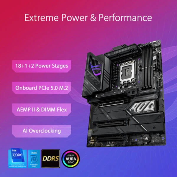 ASUS ROG STRIX Z790-E II GAMING WIFI DDR5 Intel Z790 LGA 1700 ATX Motherboard